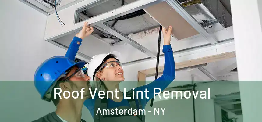 Roof Vent Lint Removal Amsterdam - NY